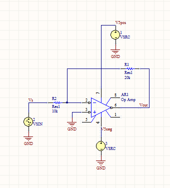 Schematic of Clipping Circuit